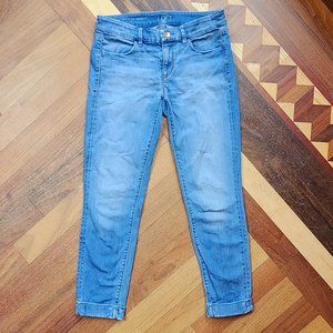 LOFT "Modern Skinny Ankle" Light Wash Jeans Size 26/2